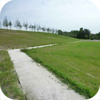 urban parks along the highway in venice mestre